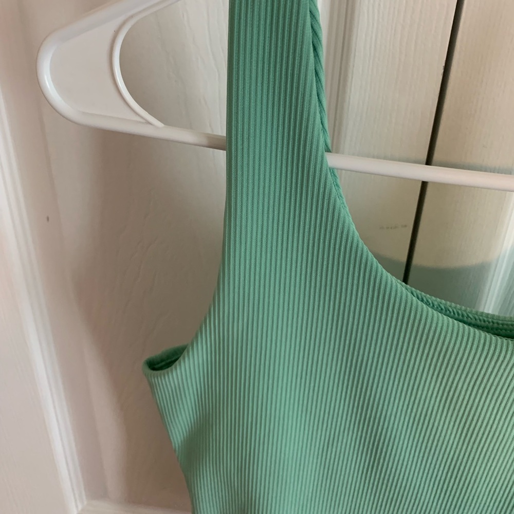 Freely Green Ribbed Tank Top - Picture 5 of 5